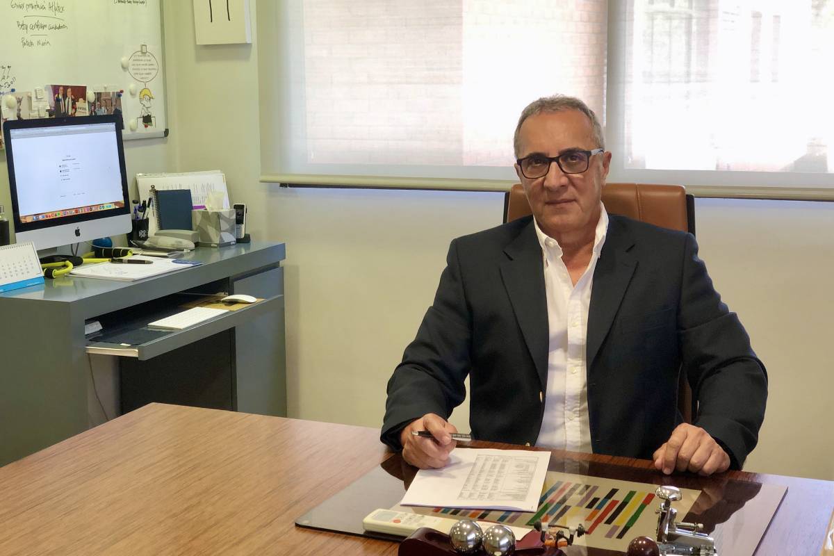 Juan José Tirado, presidente del Consejo de Enfermera de la Comunidad Valenciana (Cecova) y del Colegio de Enfermera de Valencia.